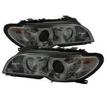 Load image into Gallery viewer, Spyder BMW E46 3-Series 04-06 2 DR Projector Halogen Model- LED Halo Smke PRO-YD-BMWE4604-2DR-HL-SM