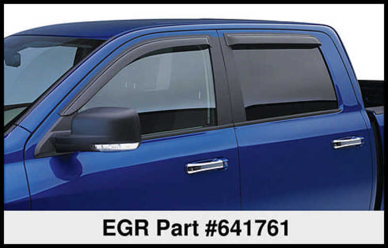 EGR 15+ Chev Suburban/GMC Yukon XL Tape-On Window Visors - Set of 4 (641761)