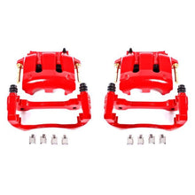 Charger l&#39;image dans la galerie, Power Stop 05-14 Ford Mustang Front Red Calipers w/Brackets - Pair