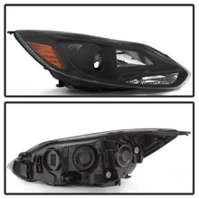 Cargar imagen en el visor de la galería, xTune 12-14 Ford Focus Projector Halogen Headlights - Black (PRO-JH-FFO12-AM-BK)