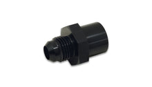 Cargar imagen en el visor de la galería, Vibrant M16 x 1.5 Female to -6AN Male Flare Adapter - Anodized Black