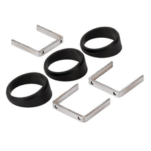 गैलरी व्यूवर में इमेज लोड करें, Autometer or Autogage 2-1/16in Black Angle Rings -- 3 Pack