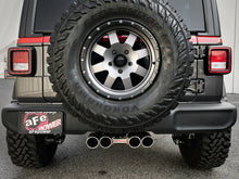 Charger l&#39;image dans la galerie, aFe Rebel Series 2.5in 304 SS Cat-Back Exhaust w/ Polished Tip 18-20 Jeep Wrangler (JL)