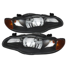 गैलरी व्यूवर में इमेज लोड करें, Xtune Chevy Monte Carlo 00-05 Crystal Headlights Black HD-JH-CMC00-AM-BK