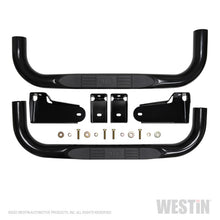 गैलरी व्यूवर में इमेज लोड करें, Westin 19-20 Chevy/GMC Silverado/Sierra 1500 Regular Cab E-Series 3 Nerf Step Bars - Black