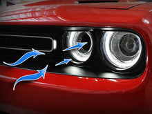 Cargar imagen en el visor de la galería, aFe Dynamic Air Scoop 2015 Dodge Challenger V6-3.6 / V8-5.7/6.4L HEMI - Green