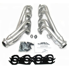 Carica l&#39;immagine nel visualizzatore di Gallery, JBA 01-03 Gm Truck 8.1L BBC w/o EGR/A.I.R. 1-3/4in Primary Silver Ctd Cat4Ward Header