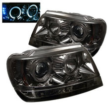 गैलरी व्यूवर में इमेज लोड करें, Spyder Jeep Grand Cherokee 99-04 Projector Headlights LED Halo LED Smke - PRO-YD-JGC99-HL-SMC