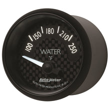 Laden Sie das Bild in den Galerie-Viewer, Autometer GT Series 52mm Short Sweep Electronic 100-250 Deg F Water Temperature