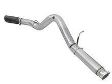 Carica l&#39;immagine nel visualizzatore di Gallery, aFe Atlas Exhaust 5in DPF-Back Aluminized Steel w/ Black Tips 16-17 GM Diesel Truck V8-6.6L (td)