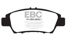 Carica l&#39;immagine nel visualizzatore di Gallery, EBC 10+ Honda CR-Z 1.5 Hybrid Greenstuff Front Brake Pads