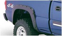 गैलरी व्यूवर में इमेज लोड करें, Bushwacker 07-07 Chevy Silverado 1500 Classic Fleetside Pocket Style Flares 4pc - Black