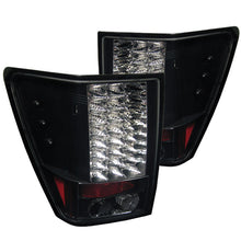 Carica l&#39;immagine nel visualizzatore di Gallery, Spyder Jeep Grand Cherokee 05-06 LED Tail Lights Black ALT-YD-JGC05-LED-BK