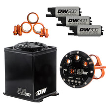 Charger l&#39;image dans la galerie, DeatschWerks 5.5L Modular Surge Tank Includes 3 DW300 Fuel Pumps