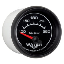 गैलरी व्यूवर में इमेज लोड करें, Autometer ES 2-1/16in 100-250 Deg F Water Temperature Gauge - Electric