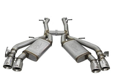 Carica l&#39;immagine nel visualizzatore di Gallery, aFe MACHForce XP 3in 304 SS Axle-Back Dual Exhaust (NPP) w/ Polished Tips 16-17 Camro SS V8-6.2L