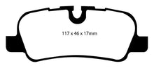 Charger l&#39;image dans la galerie, EBC 05-10 Land Rover LR3 4.4 Yellowstuff Rear Brake Pads