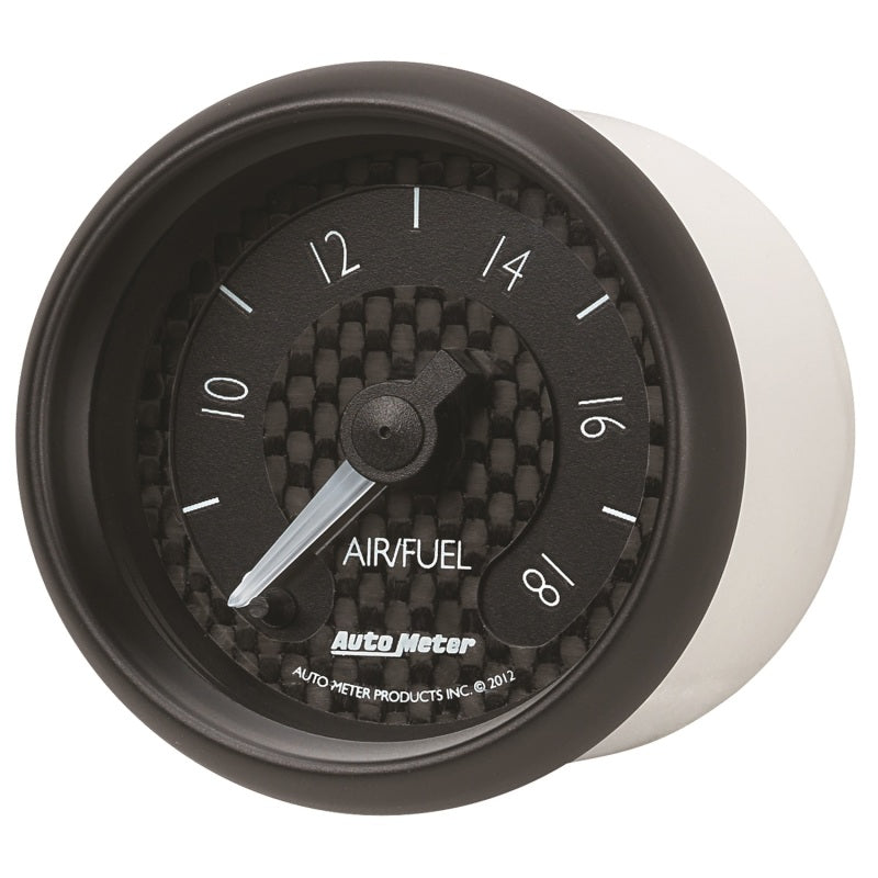 Autometer GT Series 52mm Full Sweep Electronic 8:1-18:1 AFR Wideband Air/Fuel Ratio Analog