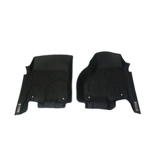 गैलरी व्यूवर में इमेज लोड करें, Westin 12-18 Ram Crew/Mega Cab (two retention hooks) Wade Sure-Fit Floor Liners Front - Black