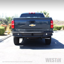 गैलरी व्यूवर में इमेज लोड करें, Westin 2016-2018 Chevrolet Silverado 1500 Outlaw Rear Bumper - Textured Black