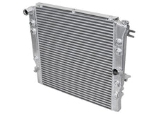 Carica l&#39;immagine nel visualizzatore di Gallery, aFe BladeRunner GT Series Bar and Plate Radiator w/ Black Hoses 07-11 Jeep Wrangler (JK) V6 3.8L