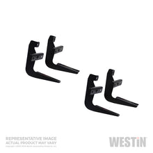 गैलरी व्यूवर में इमेज लोड करें, Westin 1998-2002 Ford Ranger Ext Cab 43135 DR (w/Rocker pinch weld) Running Board Mount Kit - Black