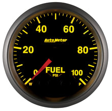 Laden Sie das Bild in den Galerie-Viewer, Autometer Elite 52mm 0-100 PSI Fuel Pressure Peak &amp; Warn w/ Electronic Control Gauge