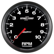 Laden Sie das Bild in den Galerie-Viewer, Autometer Sport-Comp II 5 inch 0-10000 RPM In Dash Tachometer