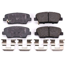 Charger l&#39;image dans la galerie, Power Stop 2010 Hyundai Genesis Rear Z17 Evolution Ceramic Brake Pads w/Hardware