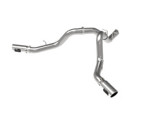 Carica l&#39;immagine nel visualizzatore di Gallery, aFe Large Bore-HD 4in 409SS DPF-Back Exhaust System w/Polished Tips 20 GM Diesel Trucks V8-6.6L