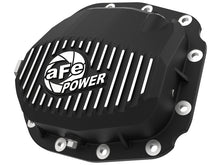 Carica l&#39;immagine nel visualizzatore di Gallery, aFe Pro Series Rear Differential Cover Black w/ Fins 15-19 Ford F-150 (w/ Super 8.8 Rear Axles)