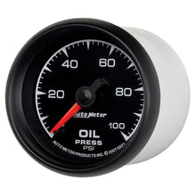 Laden Sie das Bild in den Galerie-Viewer, Autometer ES 52mm 0-100 PSI Mechanical Oil Pressure Gauge