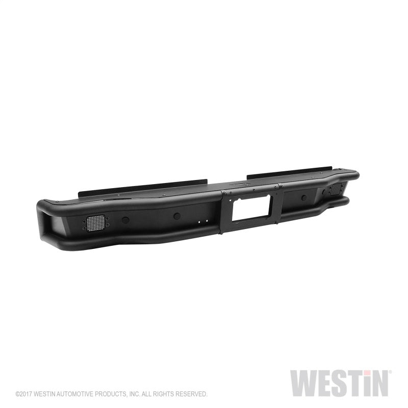 Westin 2014-2018 Toyota Tundra Outlaw Rear Bumper - Textured Black