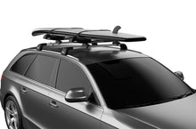 Carica l&#39;immagine nel visualizzatore di Gallery, Thule SUP Taxi XT - Stand Up Paddleboard Carrier (Fits Boards Up to 34in. Wide) - Black/Silver