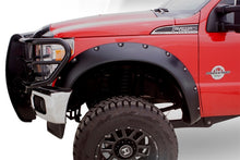 Charger l&#39;image dans la galerie, Bushwacker 11-16 Ford F-250 Super Duty Cutout Style Flares 4pc - Black