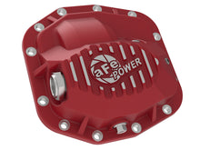 गैलरी व्यूवर में इमेज लोड करें, aFe Pro Series Front Differential Cover Red 2018+ Jeep Wrangler (JL) V6 3.6L (Dana M186)