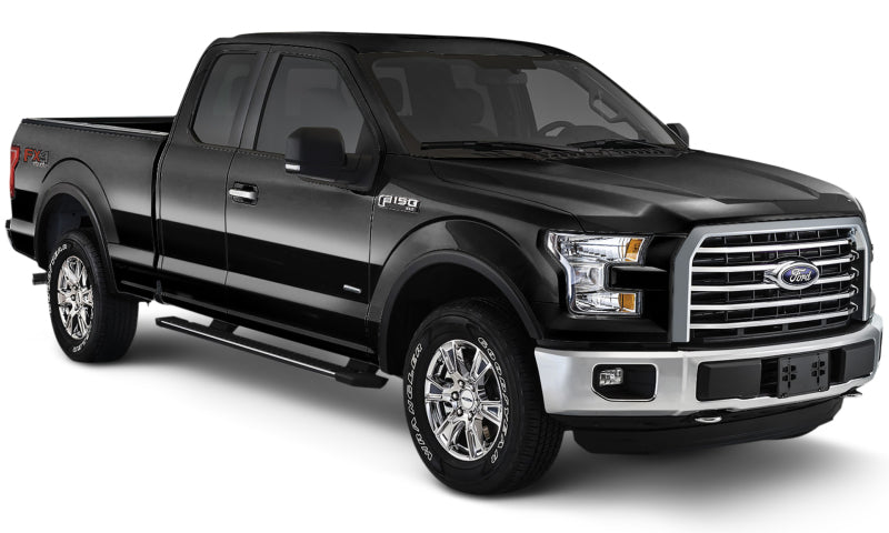 Bushwacker 16-17 Ford F-150 Styleside OE Style Flares - 4 pc 67.1/78.9/97.6in Bed - Shadow Black