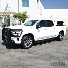 Laden Sie das Bild in den Galerie-Viewer, Westin 2019 Chevrolet Silverado/Sierra 1500 Crew Cab Platinum 4 Oval Nerf Step Bars - Black