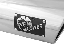 Cargar imagen en el visor de la galería, aFe Diesel Exhaust Tip Bolt On Polished 5in Inlet x 6in Outlet x 12in Long