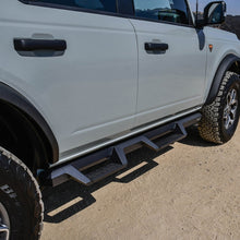 Carica l&#39;immagine nel visualizzatore di Gallery, Westin/HDX 2021+ Ford Bronco Drop Nerf Step Bars - Textured Black