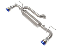 Laden Sie das Bild in den Galerie-Viewer, aFe 19-22 Mazda 3 L4 2.5L Takeda 3in to 2-1/2in 304 SS Axle-Back Exhaust w/ Blue Flame Tip