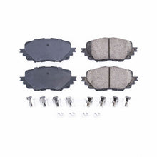 Charger l&#39;image dans la galerie, Power Stop 17-19 Fiat 124 Spider Front Z17 Evolution Ceramic Brake Pads w/Hardware