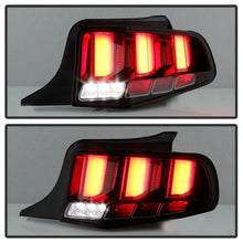 Load image into Gallery viewer, Spyder 10-12 Ford Mustang - Light Bar Seq. Turn Signal LED Tail Lights - Black - ALT-YD-FM10-LED-BK