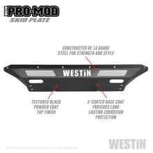 गैलरी व्यूवर में इमेज लोड करें, Westin 2020 Chevy Silverado 2500/3500 Pro-Mod Skid Plate - Textured Black