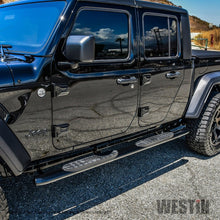 गैलरी व्यूवर में इमेज लोड करें, Westin 20-22 Jeep Gladiator PRO TRAXX 4 Oval Nerf Step Bars - Black