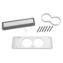 Laden Sie das Bild in den Galerie-Viewer, Autometer Mounting Solutions Gauge Mount Gauge Cage Dual 2-5/8in Silver 87-93 Ford Mustang