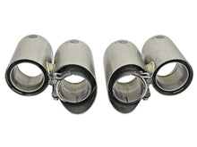 Cargar imagen en el visor de la galería, aFe MACH Force-Xp 304 SS OE Exhaust Tips Polished 12-16 Porsche 911 (C2S 991) H6 3.8L