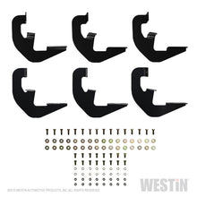 गैलरी व्यूवर में इमेज लोड करें, Westin 2019 Chevrolet Silverado/Sierra 1500 Double/CC Non LD Running Board Mount Kit - Black