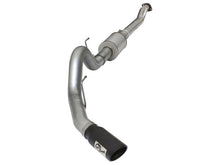 गैलरी व्यूवर में इमेज लोड करें, aFe Atlas Exhausts 4in Cat-Back Aluminized Steel Exhaust Sys 2015 Ford F-150 V6 3.5L (tt) Black Tip