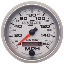 Load image into Gallery viewer, Autometer Ultra-Lite II 3-3/8in 0-160MPH Electronic Programmable Speedometer